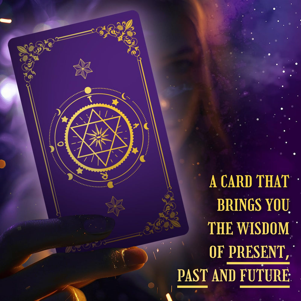 Hihealer card design featuring luxe gold foil accents