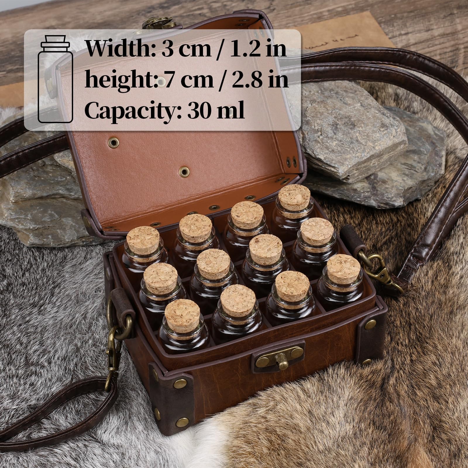 HiiFeuer alchemy box open shows accessible storage for mini props