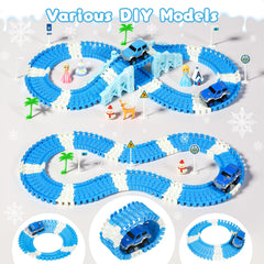 Hiketrax Two Monster Trucks; easy gripping design boosts action storytelling.