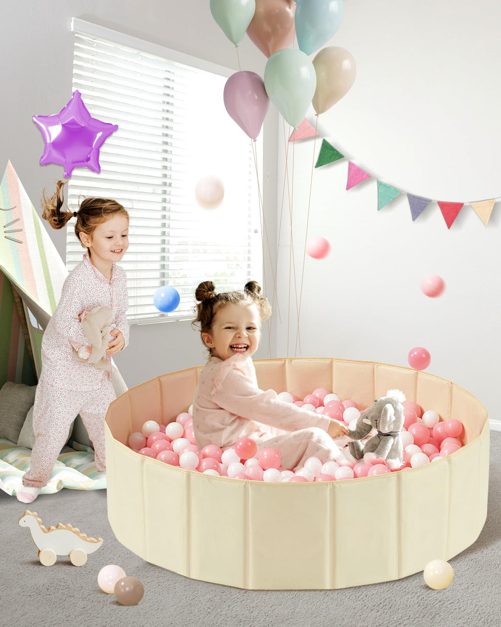 Hikiddy carry bag included for convenient transport and outings