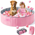 Hikiddy large ball pit with pop-up playmat for safe, spacious toddler play