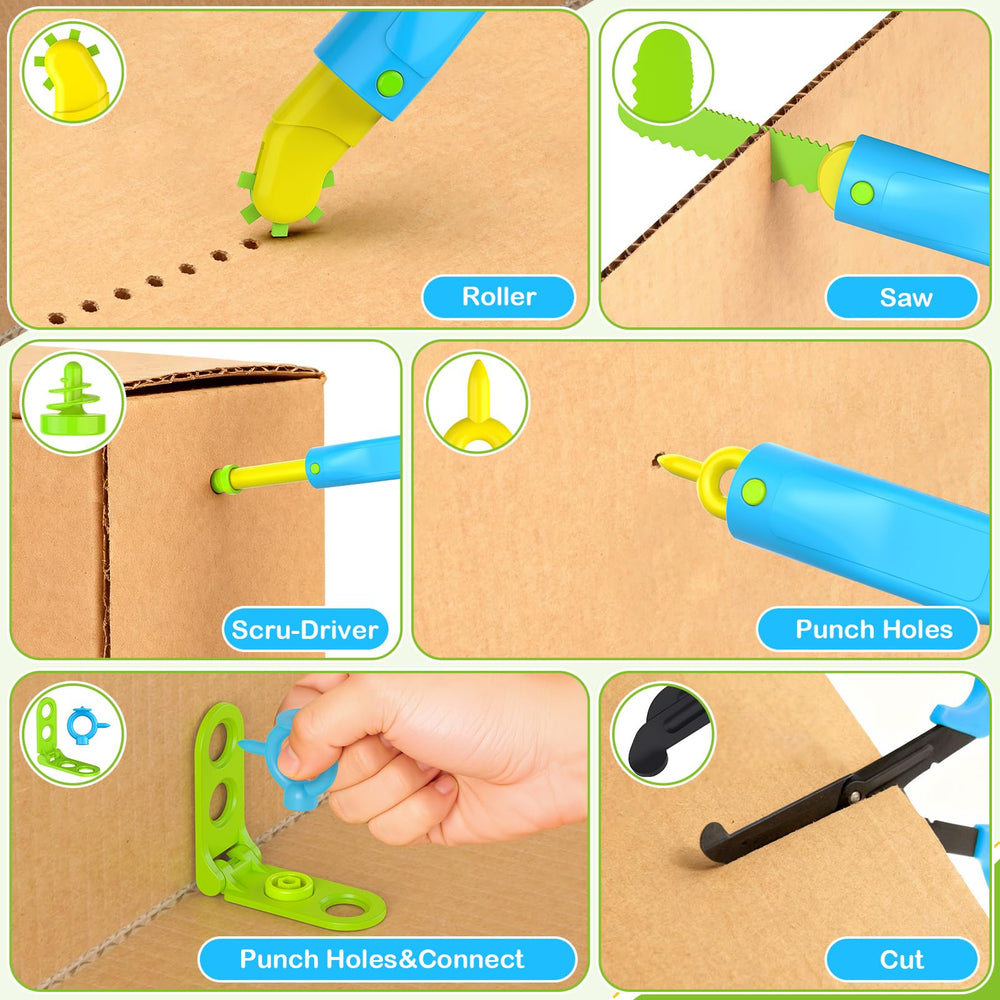 HIKISS cardboard cutter with ergonomic handle for precise, gentle cuts.