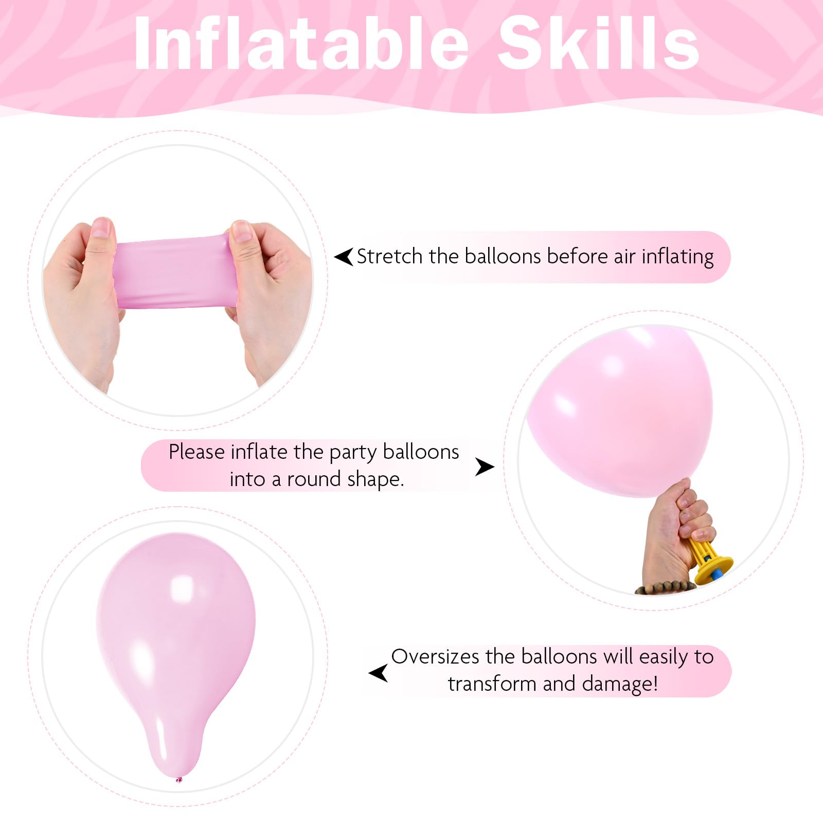 HILAVO white ribbon included to finish balloon arrangements