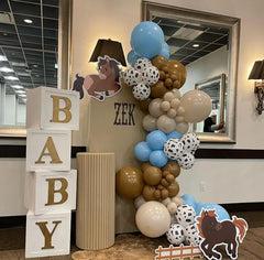 HILAVO 35-piece balloon set helps quick rodeo party decorating
