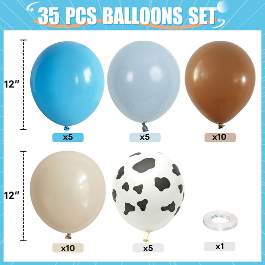 HILAVO sand white balloons for elegant western party accents and garlands