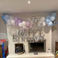 HILAVO snowflake confetti balloons add festive sparkle