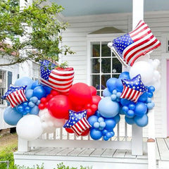 HILAVO white balloons with 10m ribbon for easy setup
