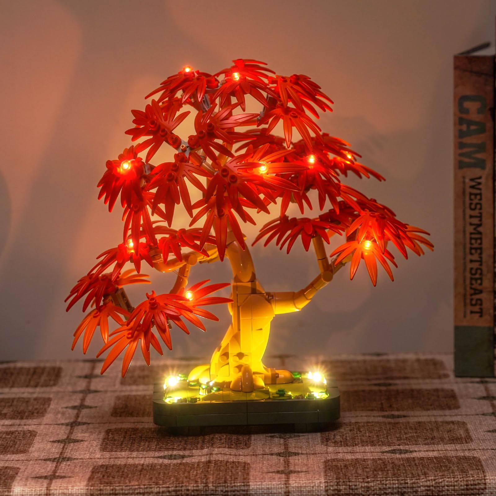 Botanical enthusiasts receive a stylish gift with this decorative lighting kit.