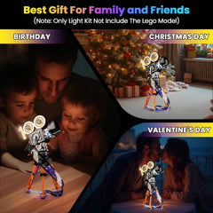 Ideal gift for LEGO fans with lifetime support from Hilighting.