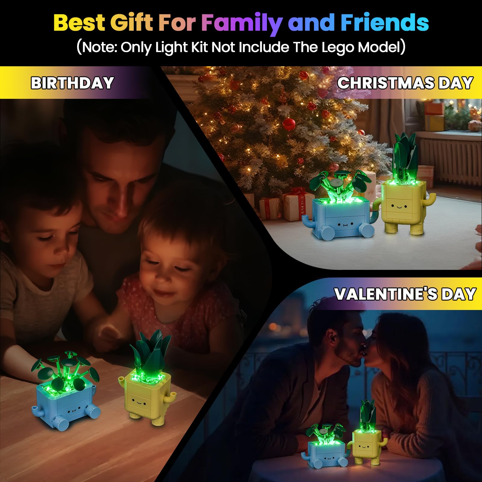 Hilighting LED light kit makes a gift-ready presentation for Lego fans.