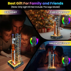 Hilighting LED kit makes a thoughtful gift for LEGO lovers and space fans.