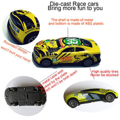 Himeeu pull back racing cars in a colorful five-color set