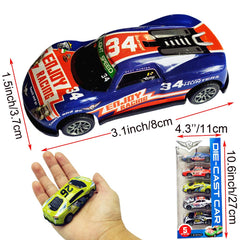 Himeeu pull back racing car with rounded edges for safe toddler play
