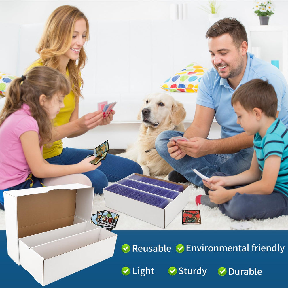 HIMOMO interior compartments demonstrate capacity: 780 cards per tray, 2340 total.
