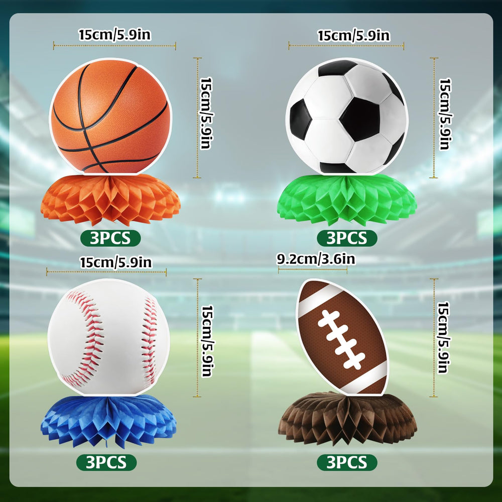 HINGTAI sports theme decor featuring colorful patterns for festive atmosphere.