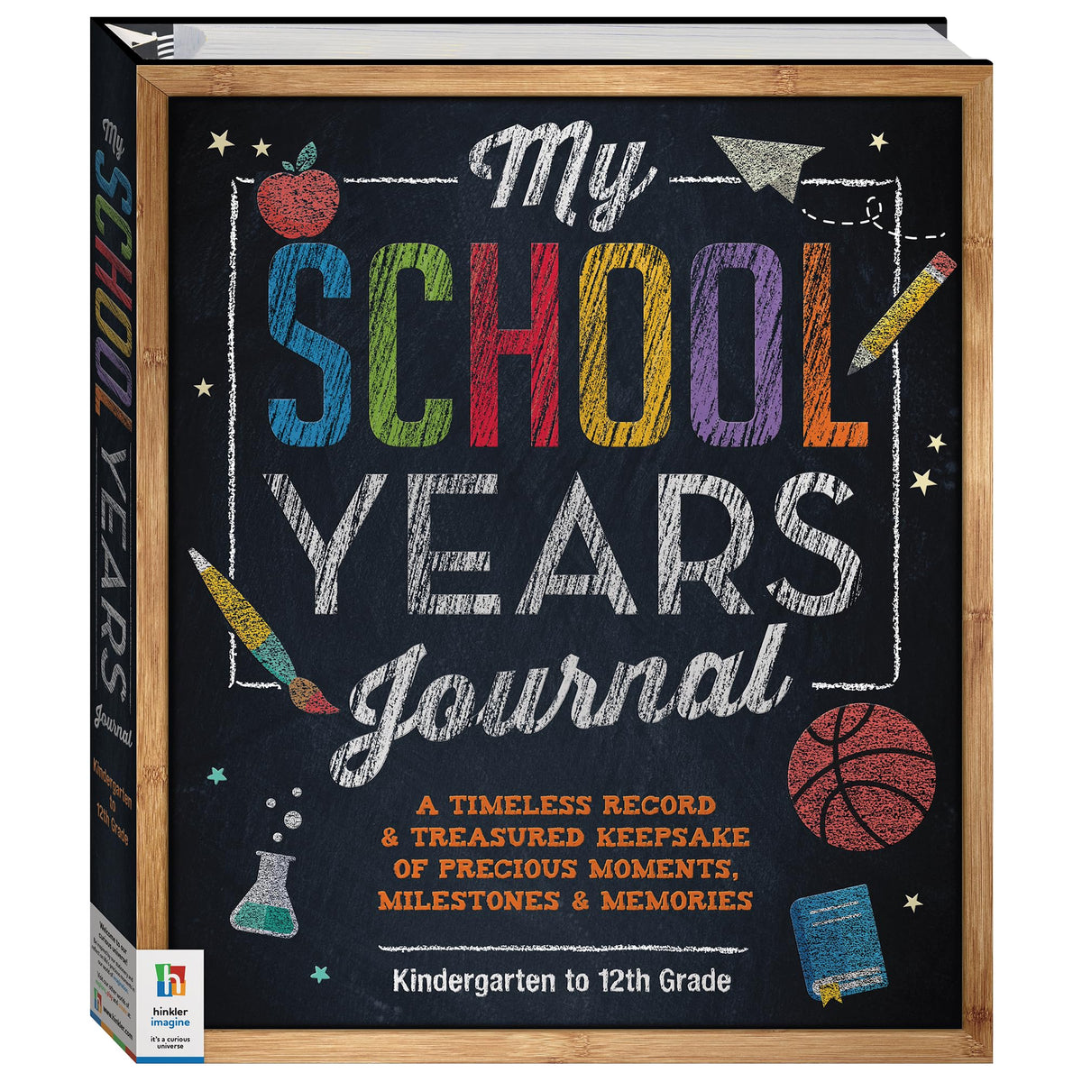 Hinkler My School Years Journal cover — an elegant keepsake for lifelong memories.