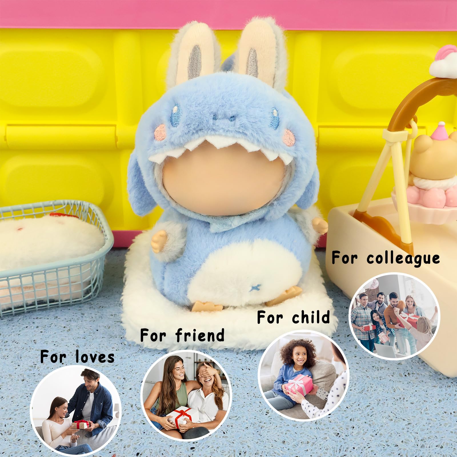 HiOKOU Animal-style doll outfits offer versatile looks for storytelling