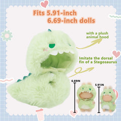HiOKOU pig costume for labubu 17cm doll brings cute versatility for daily play.