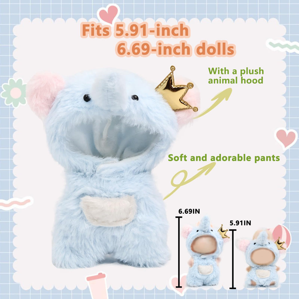 HiOKOU Labubu bee outfit enhances doll charm, great for playful photos