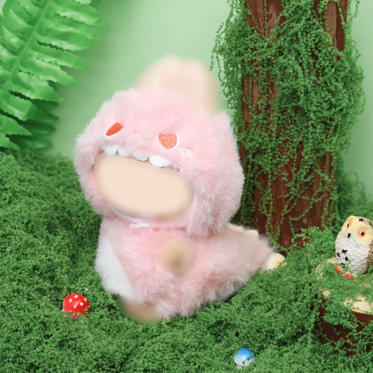 HiOKOU Labubu monkey style clothes, soft plush and easy dressing for quick costume changes.