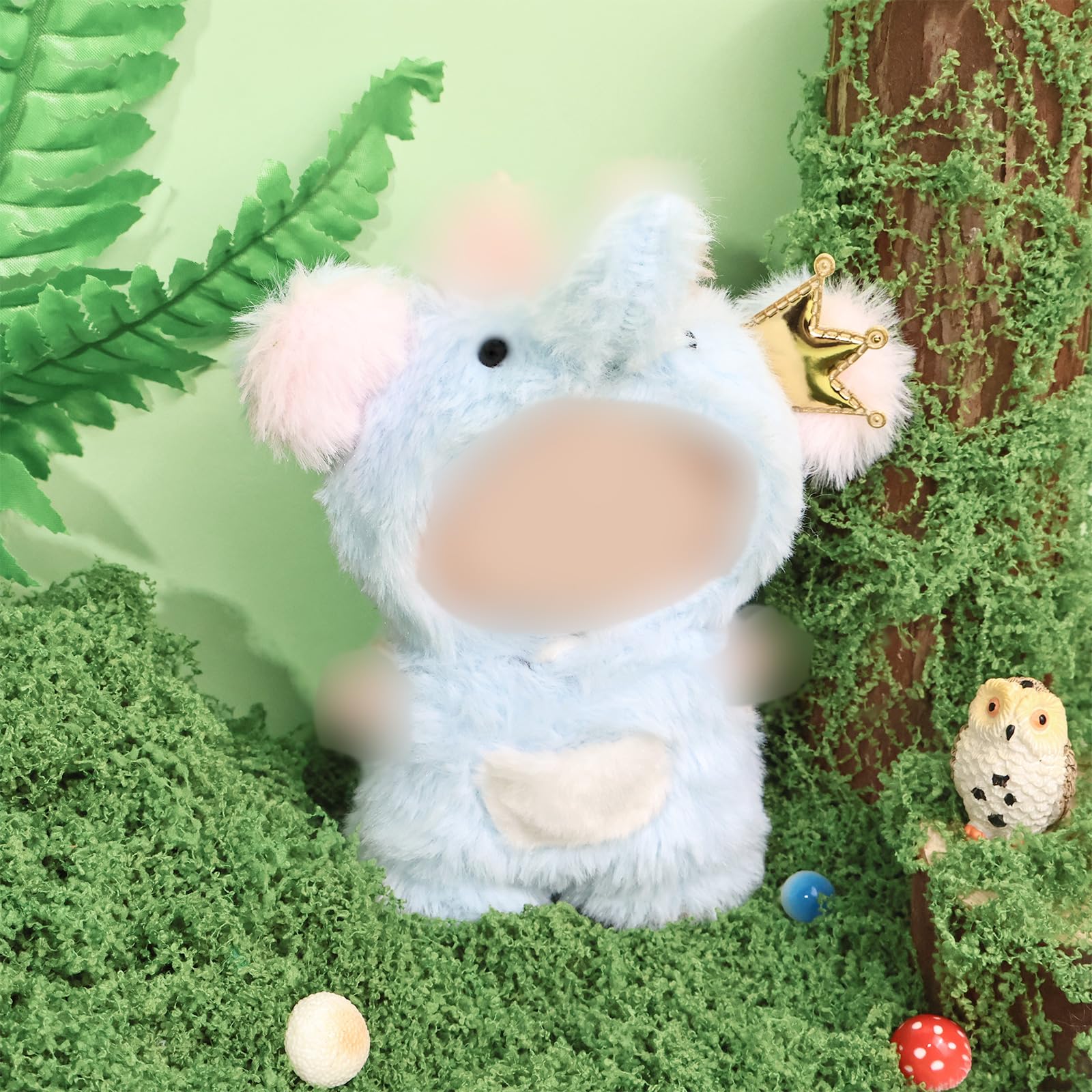 HiOKOU Labubu monkey outfit adds whimsy for party decor and displays