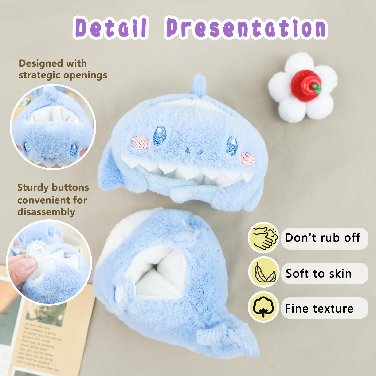 HiOKOU Pig doll costume offers cozy charm and simple fitting