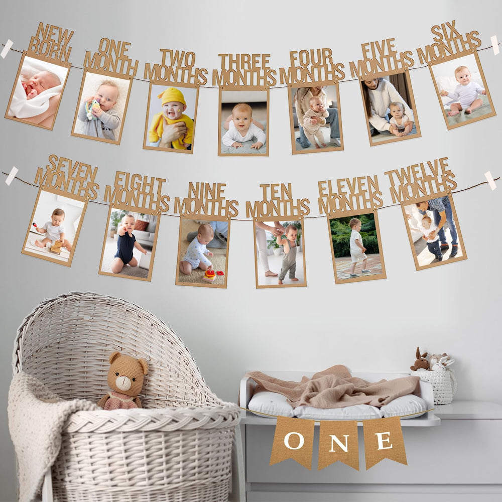 HiParty jute twine and cards allow adjustable frame distance.