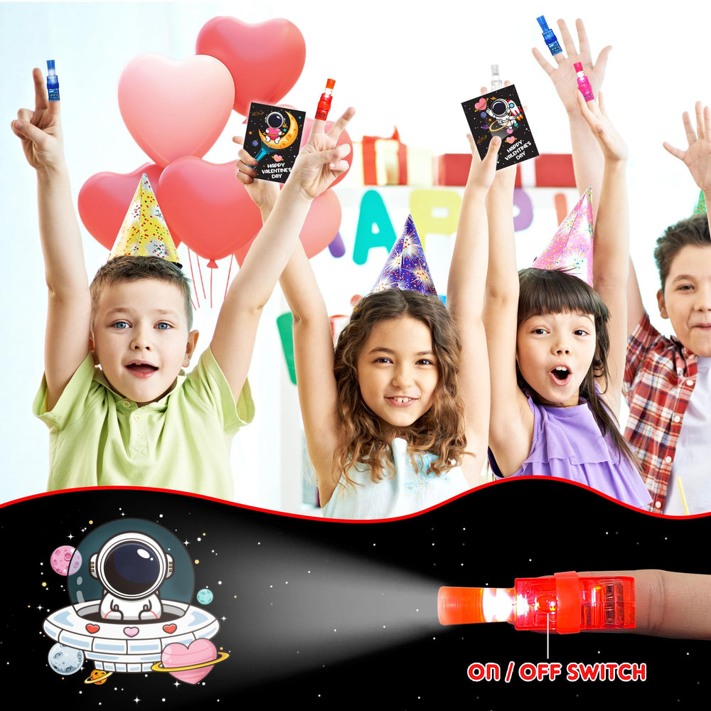 HIPYGYM classroom gifting setup showcases non-candy valentine options.