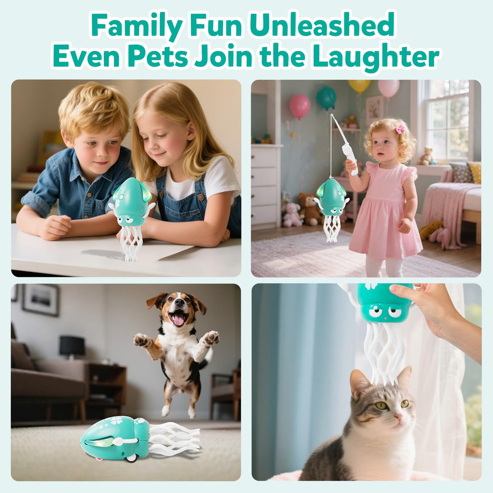 Hirger Dancing Octopus Toy features soft lights and music for engaging activity spaces
