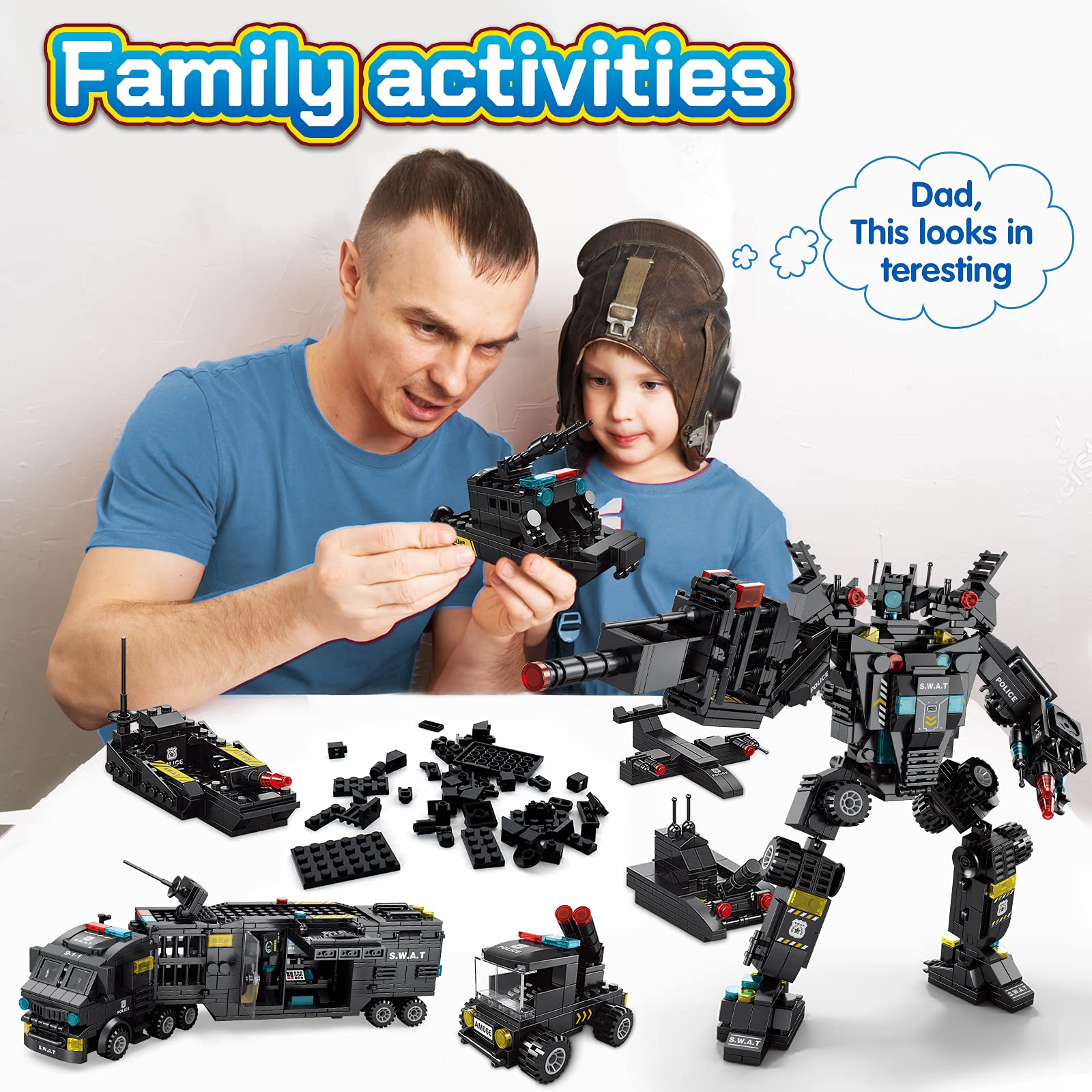 Histoye 700-piece STEM building set boosts hands-on learning and creativity.