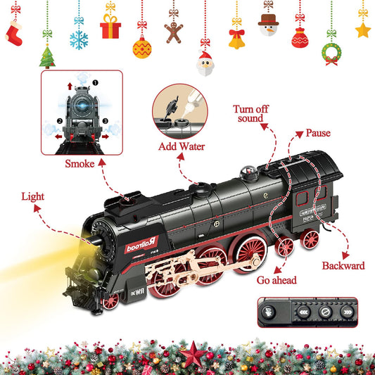 Hitish Train Set passenger carriage 1 with warm interior lights.