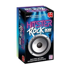 Hitster Rock party scene with players enjoying a lively game night.