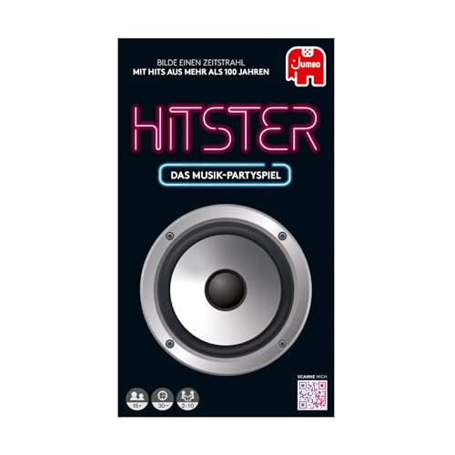 Hitster tabletop scene with players, ideal for a lively family game night.