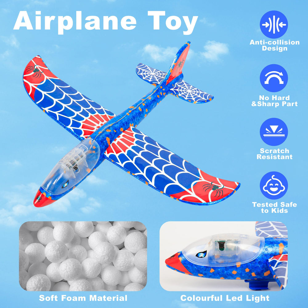 HitToys foam gliders in action with quick setup