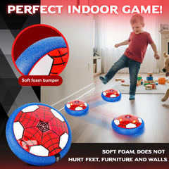 HitToys Spider Hover Soccer Ball soft bumper protects feet and furniture