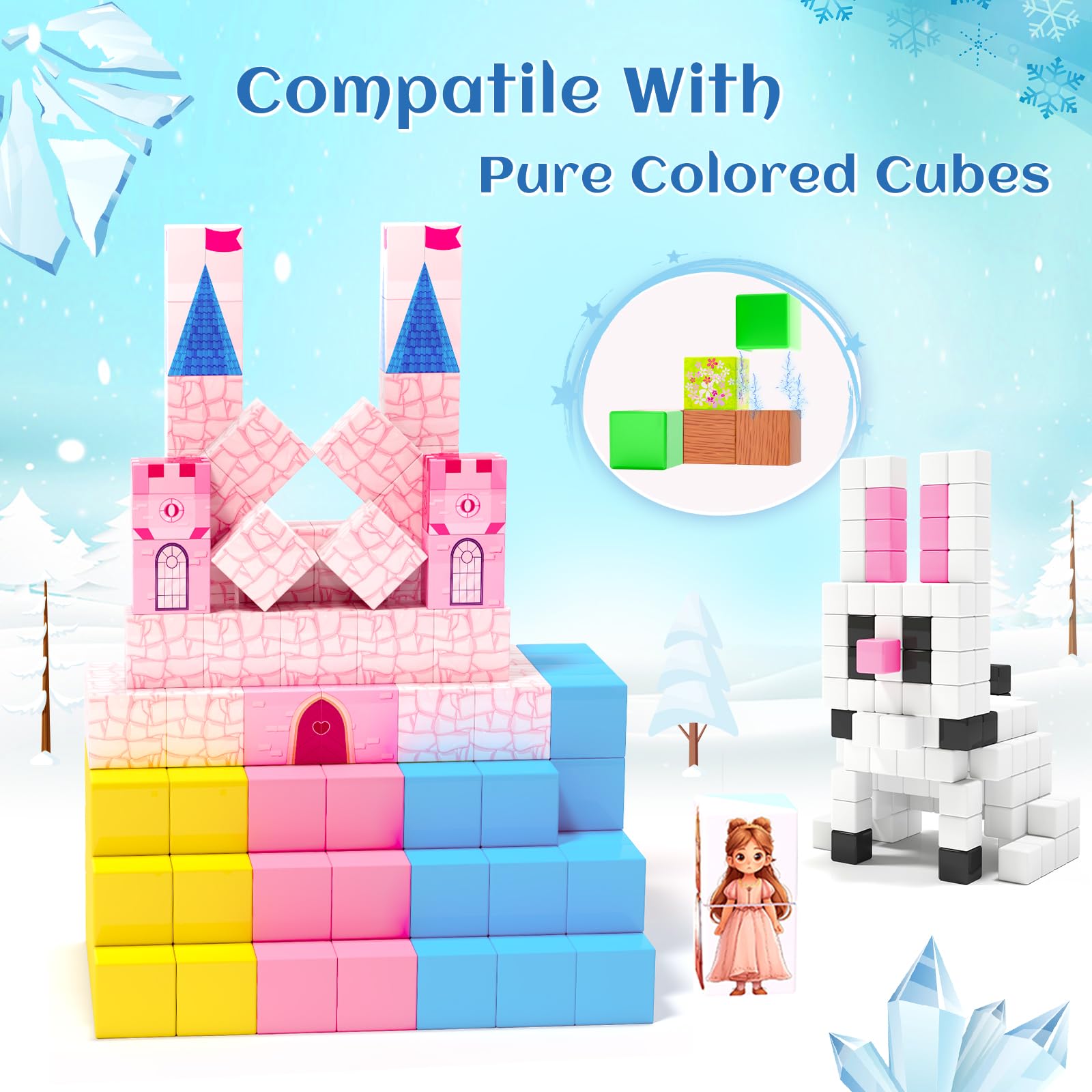 Hiwawind vibrant blocks encourage pretend play and storytelling during imaginative sessions.