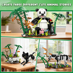 HiWEEGO panda bamboo shoots for tactile exploration and storytelling.