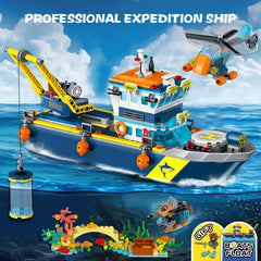 HiWEEGO ocean reef and treasure figures spark creative storytelling