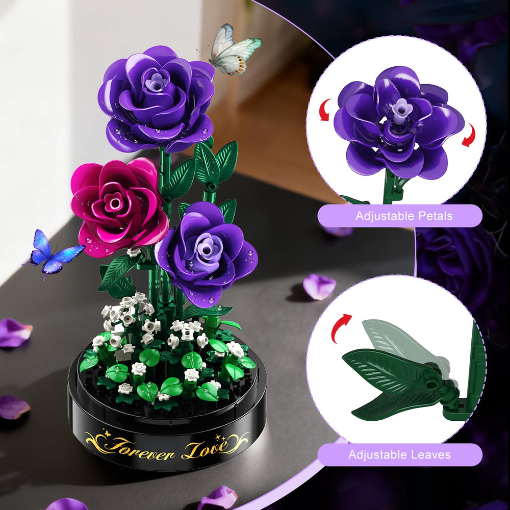 HiWEEGO transparent dust cover protects colors while showcasing lifelike blooms