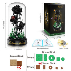 HiWEEGO led-light-petal-surprise reveals hidden lighting per petal for a magical reveal.