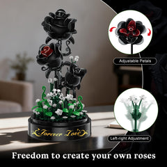 HiWEEGO valentines-day-gift-black-roses presents a unique romantic keepsake for loved ones.