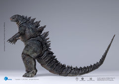 Hiya Toys Godzilla Exquisite Basic articulated tail pose enables dynamic shelf setups.
