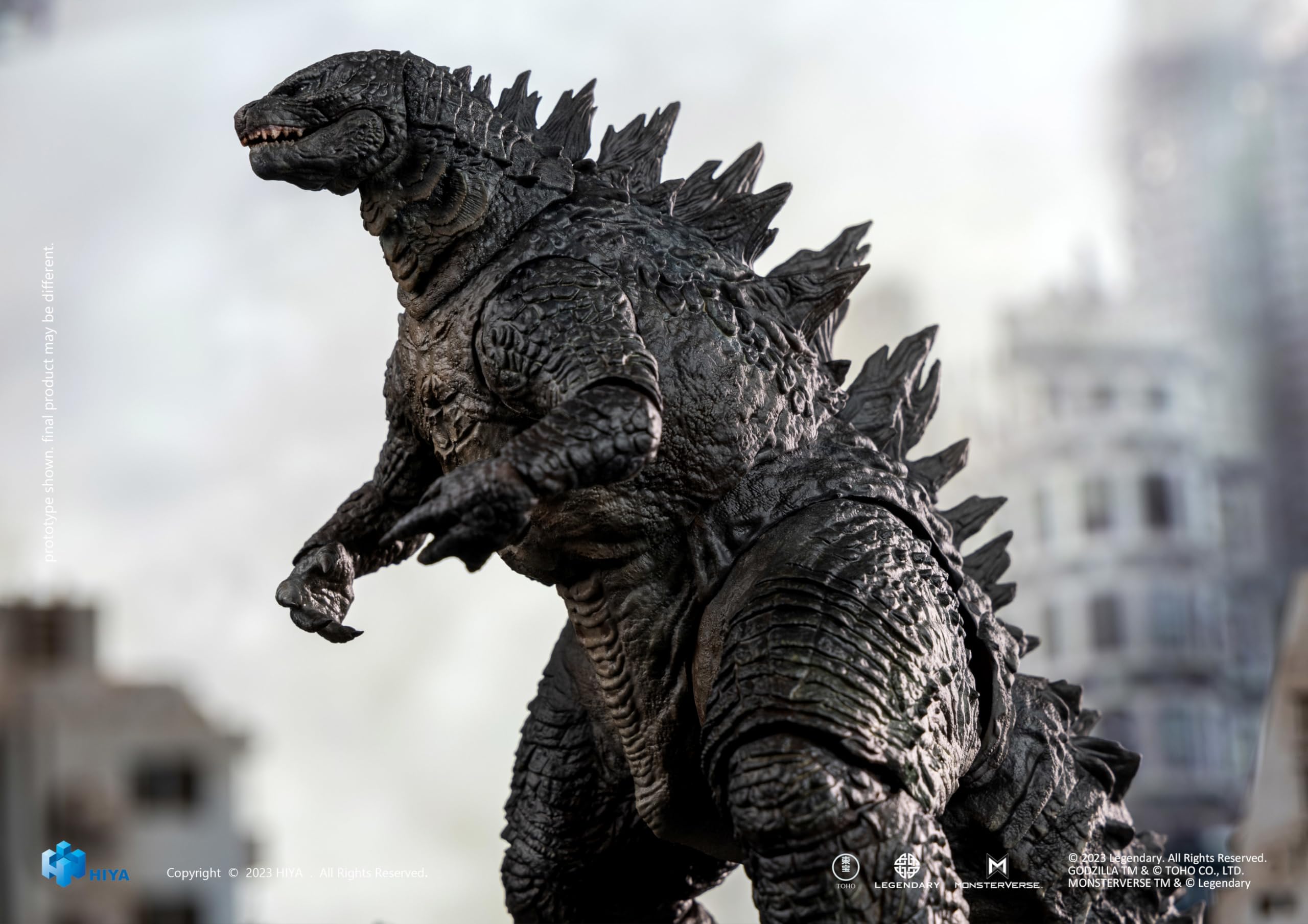 Hiya Toys Godzilla Exquisite Basic exclusive packaging for platform-collector enthusiasts.