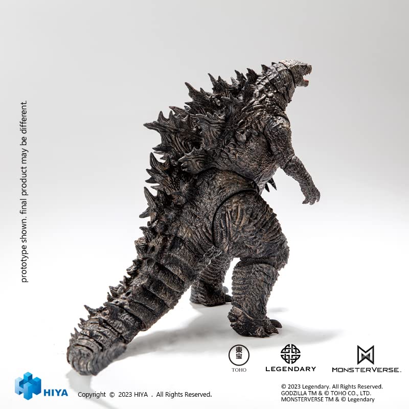 Hiya Toys Godzilla Exquisite Basic PX figure with 26 articulation for dynamic posing