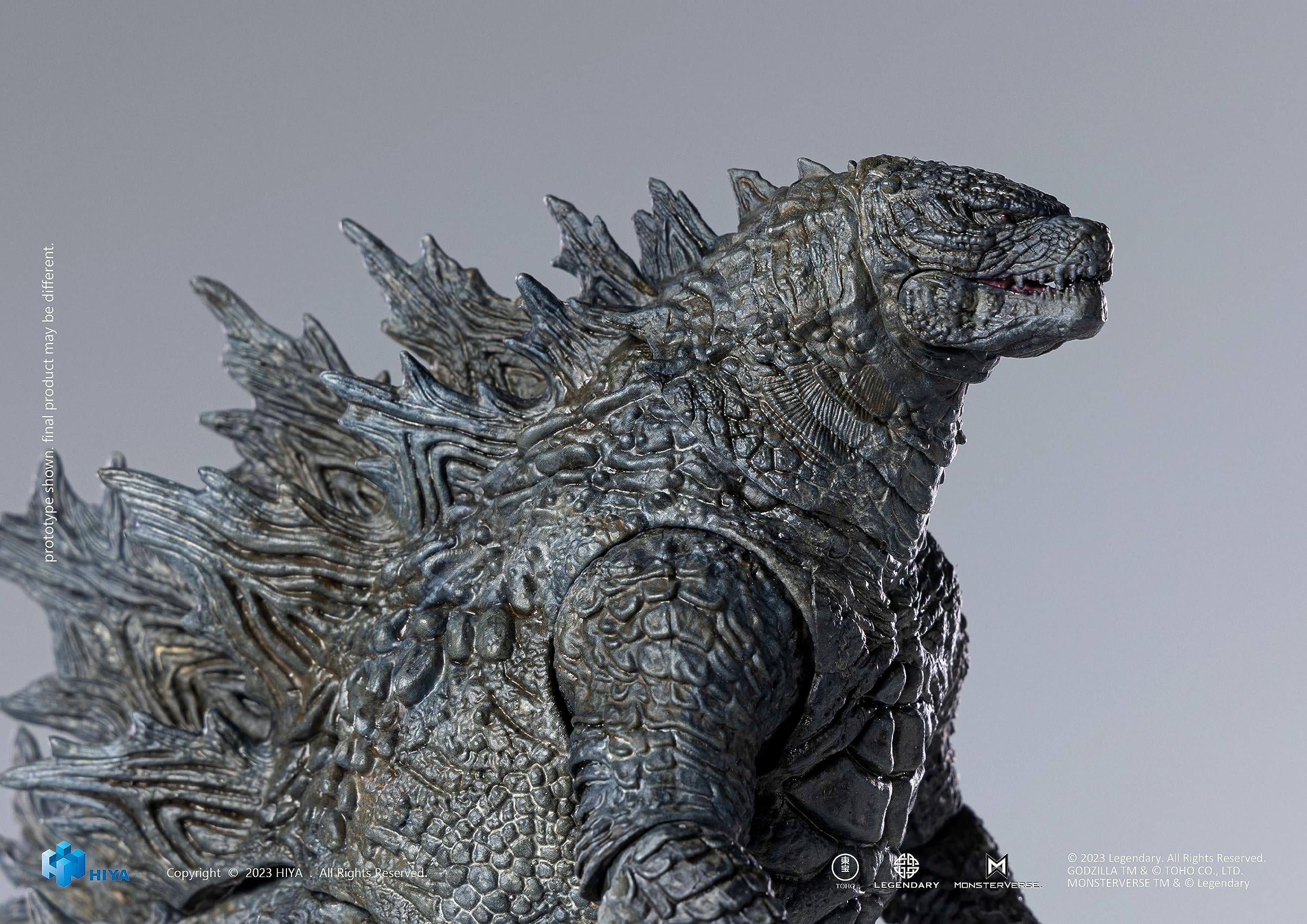 Hiya Toys Godzilla Exquisite Basic Series figure, cinematic detail for display accuracy.