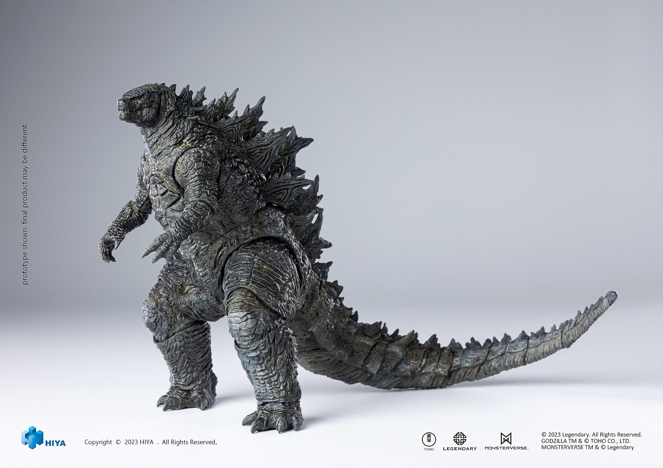 Hiya Toys Godzilla Exquisite Basic Series figure, unboxing-ready packaging for collectors.