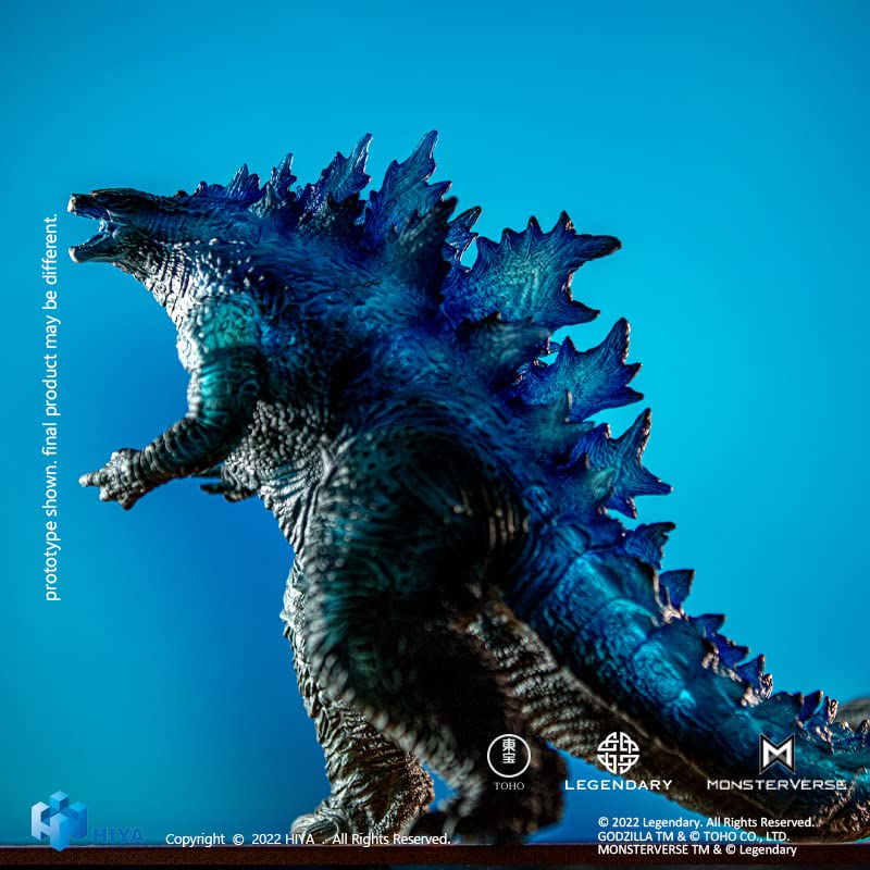 Hiya Toys Godzilla Stylist Series 2022, 7.7-inch height for dramatic display.