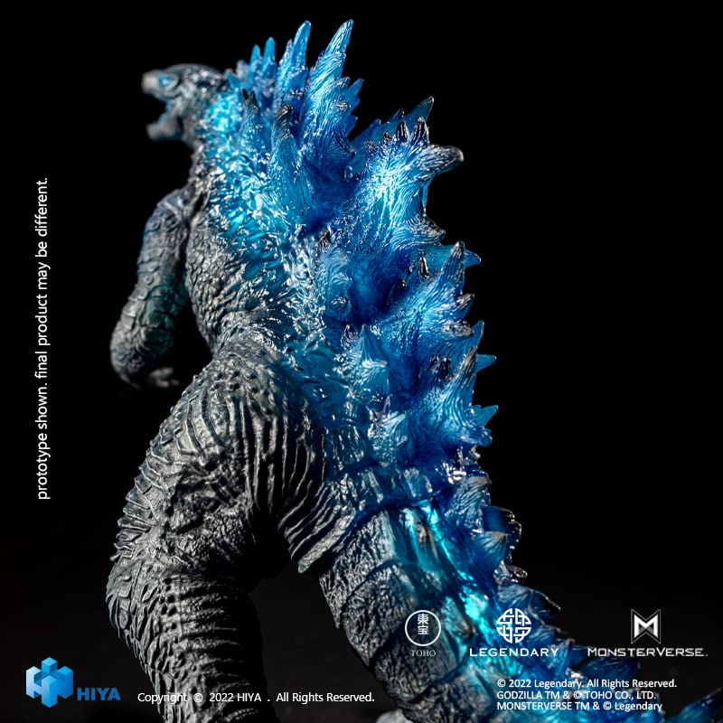 Hiya Toys Godzilla Stylist Series 2022, dramatic pose for diorama setups.