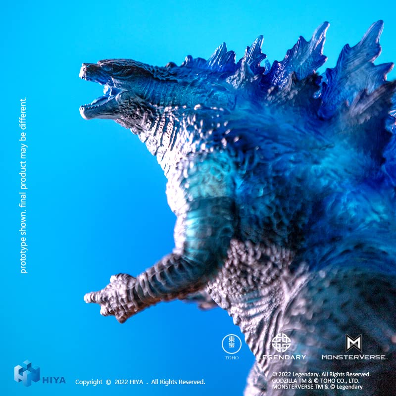 Hiya Toys Godzilla Stylist Series 2022, non-movable figure ensures stable posing.