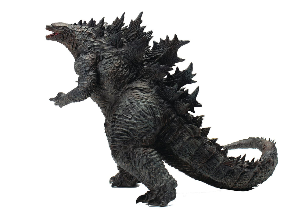 Hiya Toys Godzilla Stylist Series PVC figure close-up reveals intricate sculpt details for display.